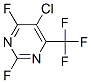 5-Chloro-2,4-difluoro-6-trifluoromethylpyrimidine Structure