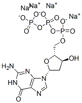 2'-deoxyguanosine 5'-(tetrasodium triphosphate) Structure