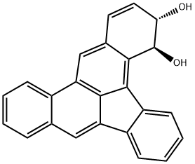 1,2-Dihydrodibenz[a,e]aceanthrylene-1,2-diol Structure
