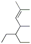 5-Ethyl-2,4-dimethyl-2-heptene Structure