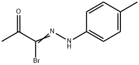 1-Bromo-1-[2-(4-methylphenyl)hydrazono]acetone Structure