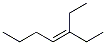 3-Ethyl-3-heptene Structure