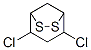 6,7-dithia-bicyclo(3.2.1)octane, 2,4-dichloro-, (exo,exo) Structure