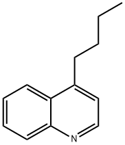 Quinoline, 4-butyl- Structure