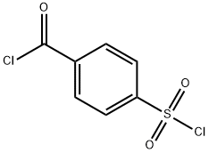 4-(chlorosulphonyl)benzoyl chloride Structure