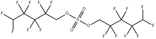 BIS(1H,1H,5H-OCTAFLUOROPENTYL) SULPHATE 97 Structure