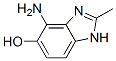 1H-Benzimidazol-5-ol,  4-amino-2-methyl-  (9CI) Structure