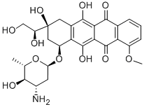EPIRUBICINOL Structure