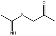 Ethanimidothioic acid, 2-oxopropyl ester (9CI) Structure