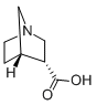(3R,4S)-1-AZABICYCLO[2.2.1]HEPTANE-3-CARBOXYLIC ACID Structure
