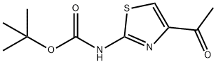 Carbamic  acid,  (4-acetyl-2-thiazolyl)-,  1,1-dimethylethyl  ester  (9CI)