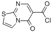 5H-Thiazolo[3,2-a]pyrimidine-6-carbonyl chloride, 5-oxo- (9CI) Structure