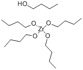 ZIRCONIUM(IV) N-BUTOXIDE N-BUTANOL COMPLEX Structure