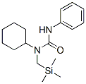 N-Cyclohexyl-N'-phenyl-N-(trimethylsilylmethyl)urea Structure