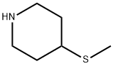 4-METHYTHIO-PIPERIDINE Structure
