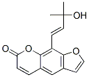 9-(3-Hydroxy-3-methyl-1-butenyl)-7H-furo[3,2-g][1]benzopyran-7-one Structure