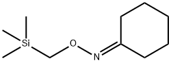 Cyclohexanone O-(trimethylsilylmethyl)oxime Structure