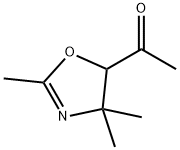 Ethanone, 1-(4,5-dihydro-2,4,4-trimethyl-5-oxazolyl)- (9CI) Structure