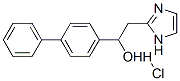 alpha-(1-Imidazolylmethyl)-4-biphenylmethanol hydrochloride Structure