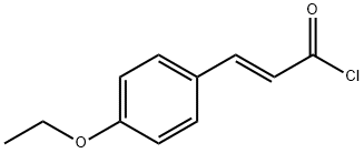 (2E)-3-(4-ethoxyphenyl)acryloyl chloride Structure