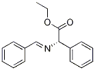N-Benzylidene-DL-phenylglycine Ethyl Ester Structure