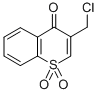 3-(chloromethyl)thiochromone 1,1-dioxide Structure