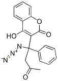 azidowarfarin Structure