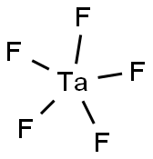 Tantalum(V) fluoride Structure