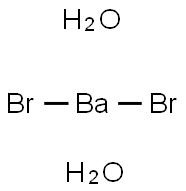 BARIUM BROMIDE DIHYDRATE Structure