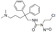 N-(2-Chloroethyl)-N'-(5-dimethylamino-2,2-diphenylpentyl)-N-nitrosourea Structure
