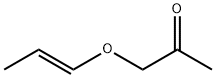 2-Propanone, 1-(1-propenyloxy)-, (E)- (9CI) Structure
