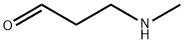 Propanal, 3-(methylamino)- Structure