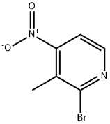 2-bromo-3-methyl-4-nitroPyridine Structure