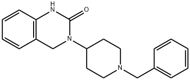 1-benzyl-4-(1,2,3,4-tetrahydro-2-oxo-3-quinazolinyl)piperidine Structure