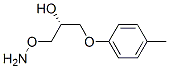 2-Propanol,1-(aminooxy)-3-(4-methylphenoxy)-,(2R)-(9CI) Structure