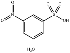 3-NITROBENZENESULFONIC ACID MONOHYDRATE Structure