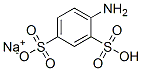 sodium hydrogen aniline-2,4-disulphonate Structure