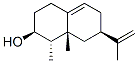 2-Naphthalenol,1,2,3,4,6,7,8,8a-octahydro-1,8a-dimethyl-7-(1-methylethenyl)-,(1S,2S,7R,8aR)-(9CI) Structure