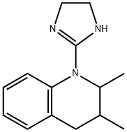 Quinoline, 1-(4,5-dihydro-1H-imidazol-2-yl)-1,2,3,4-tetrahydro-2,3-dimethyl- (9CI) Structure