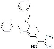 Benzeneethanimidamide,  -alpha--hydroxy-3,4-bis(phenylmethoxy)- Structure