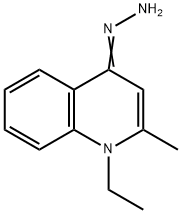 4(1H)-Quinolinone,1-ethyl-2-methyl-,hydrazone(9CI) Structure