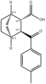 ENDO-3-(4-METHYLBENZOYL)-BICYCLO[2.2.1]HEPTANE-EXO-2-CARBOXYLIC ACID Structure