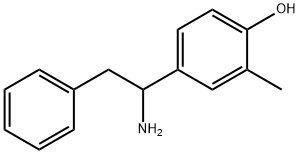 Phenol, 4-(1-amino-2-phenylethyl)-2-methyl- (9CI) Structure