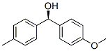 Benzenemethanol, 4-methoxy-alpha-(4-methylphenyl)-, (alphaR)- (9CI) Structure