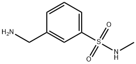 3-(aminomethyl)-N-methylbenzenesulfonamide Structure