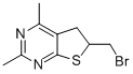 6-(BROMOMETHYL)-2,4-DIMETHYL-5,6-DIHYDROTHIENO[2,3-D]PYRIMIDINE Structure