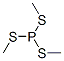 Tris(methylthio)phosphine Structure