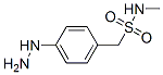 4-HYDRAZINO-N-METHYLBENZENEMETHANESULFONAMIDE Structure