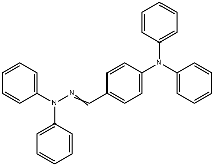 4-(DIPHENYLAMINO)BENZALDEHYDE DIPHENYLHYDRAZONE Structure