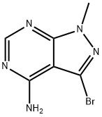 3-BROMO-1-METHYL-1H-PYRAZOLO[3,4-D]PYRIMIDIN-4-AMINE Structure